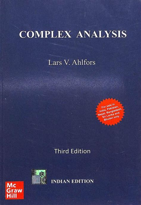 complex analysis by ahlfors pdf.